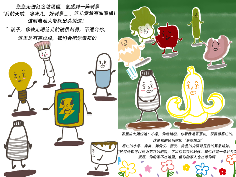 社会工作学院开展"让垃圾回家"生活垃圾分类宣传系列
