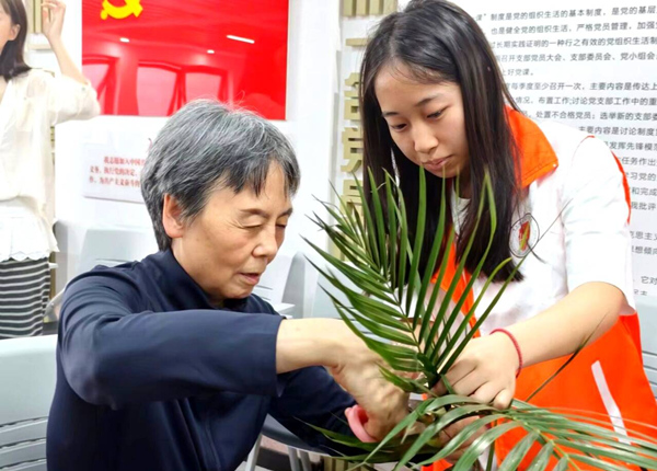 活动现场。重庆城市管理职业学院供图